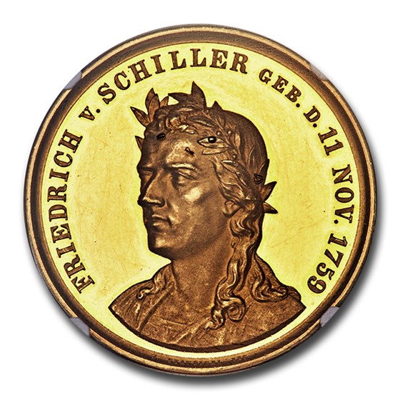 1859 German States Hamburg Gold Bankportugaleser PF-61 NGC (UCAM) 1859 German States Hamburg Gold Bankportugaleser PF-61 NGC (UCAM)